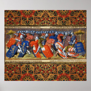 Lancelot i Sjö i Camelot-turneringen Poster