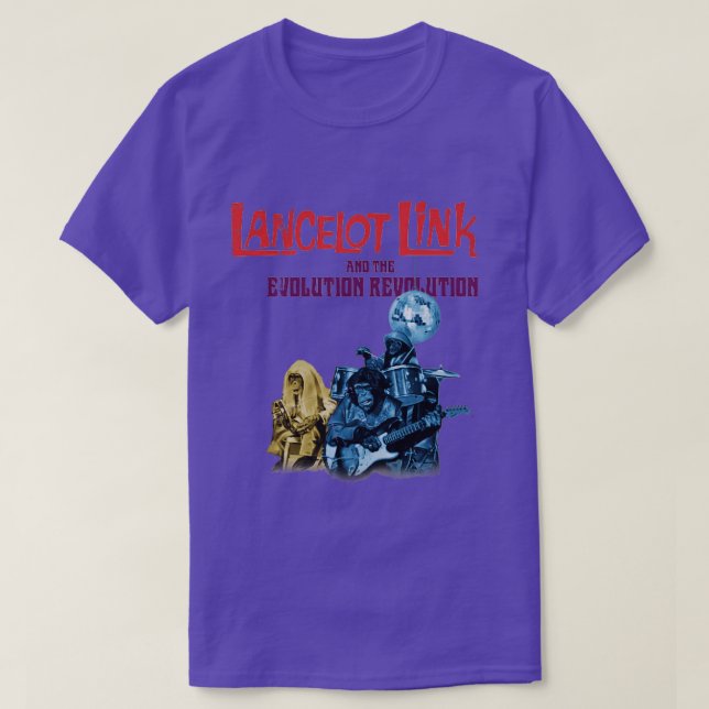 Lancelot Link och Evolution-Revolutionen T Shirt (Design framsida)