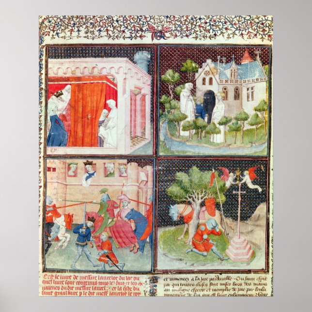 Lancelots historia poster (Framsidan)