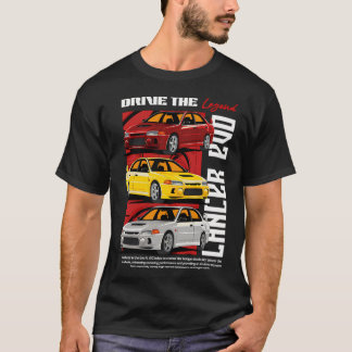 Lancer Evo kör förklaringen T Shirt