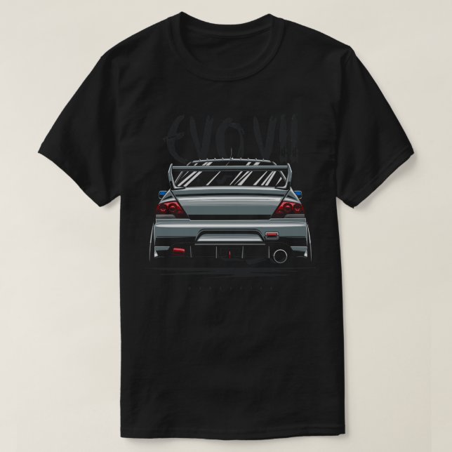 Lancer Evo VII T Shirt (Design framsida)