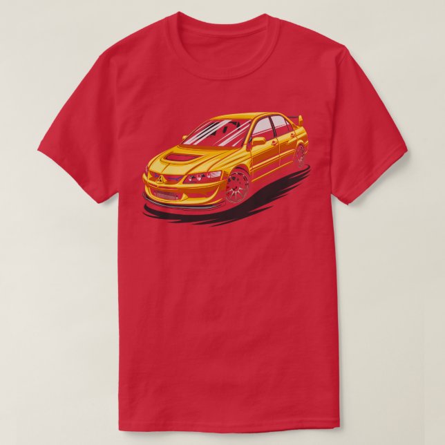 Lancer Evo VIII T Shirt (Design framsida)
