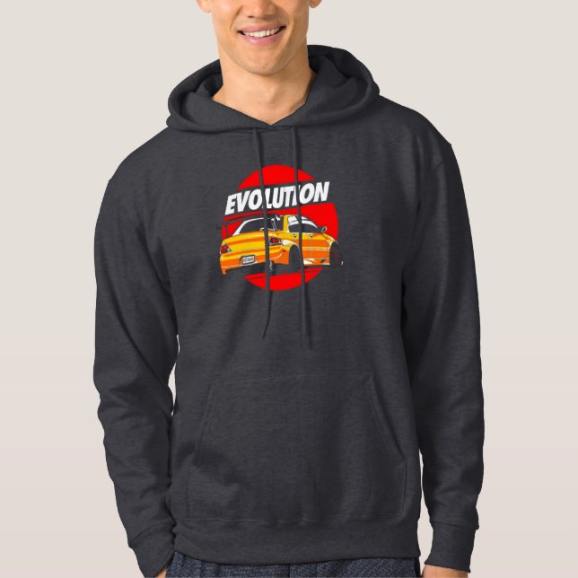 LANCER EVOLUTION  HOODIE (Framsida)