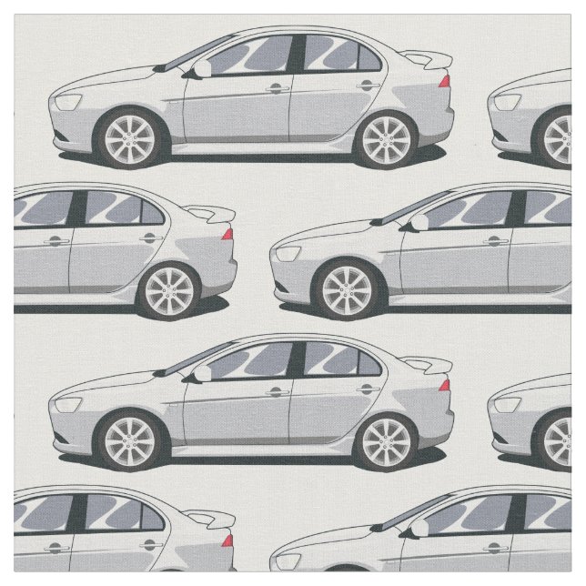 Lancer Sedan Car Fabric Tyg (Närbild)