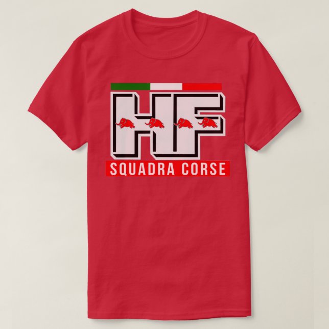Lancia HF Squadra Corse T Shirt (Design framsida)