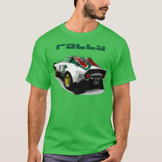 Lancia Stratos HF Rally Car T Shirt
