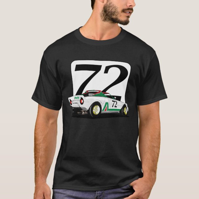 Lancia stratost-skjorta tee shirt (Framsida)