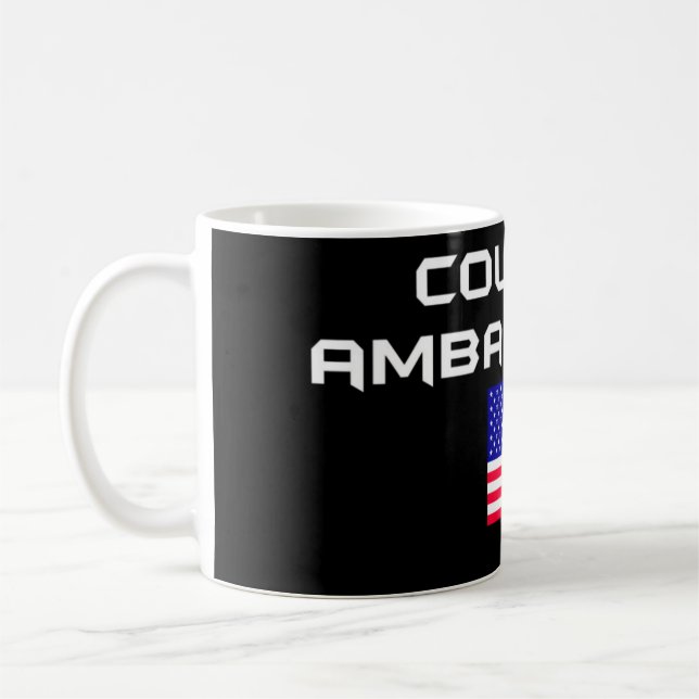 Land ambassadör kaffemugg (Vänster)