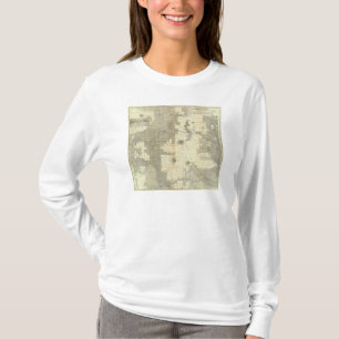 Land anslags- Washington och Oregon Tee Shirt