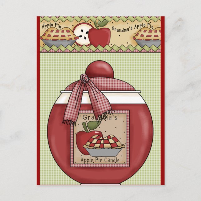 Land Apple Paj Vykort (Framsida)