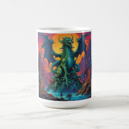 Land är draken kaffemugg