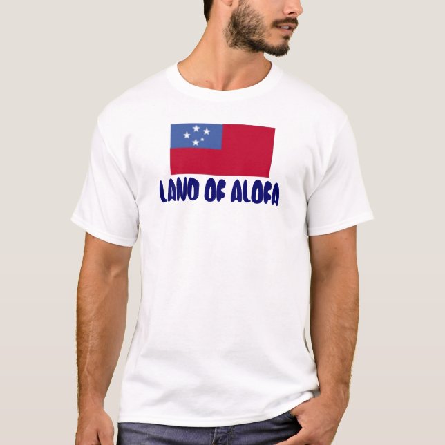 LAND AV ALOFA#2 TEE SHIRT (Framsida)