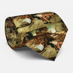 Land av Cockaigne av Pieter Bruegel fläderen Slips
