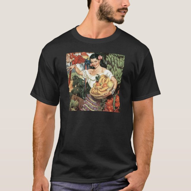 Land av den tropiska glansen tee shirt (Framsida)