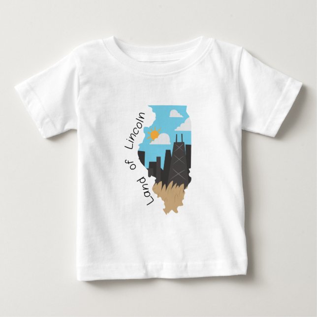 Land av Lincoln T-shirt (Framsida)