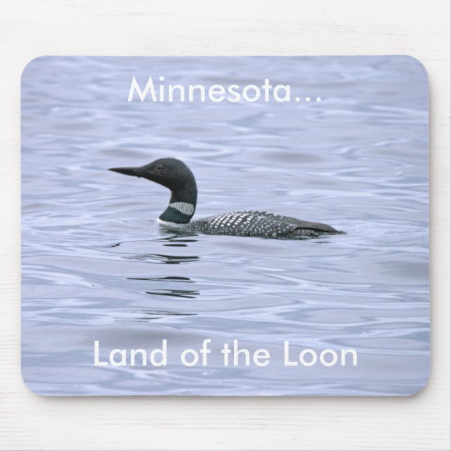 Land av loonen Mousepad Musmatta (Framsidan)