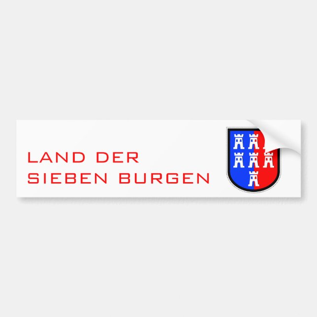 Land av sju skatter bildekal (Framsidan)