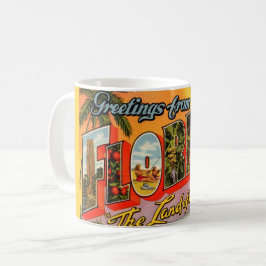 Land av solsken hälsning kaffemugg