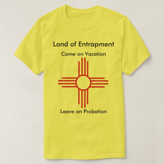 Land av tillfångatagandeskjortan tee shirt (Design framsida)