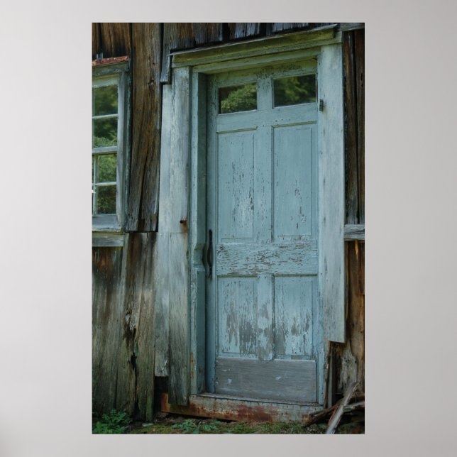 Land Barn Door Poster (Framsidan)