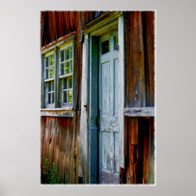 Land Barn Door Poster (Framsidan)