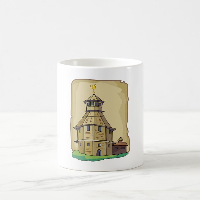 Land Barn House Kaffemugg (Skapare uppladdad)