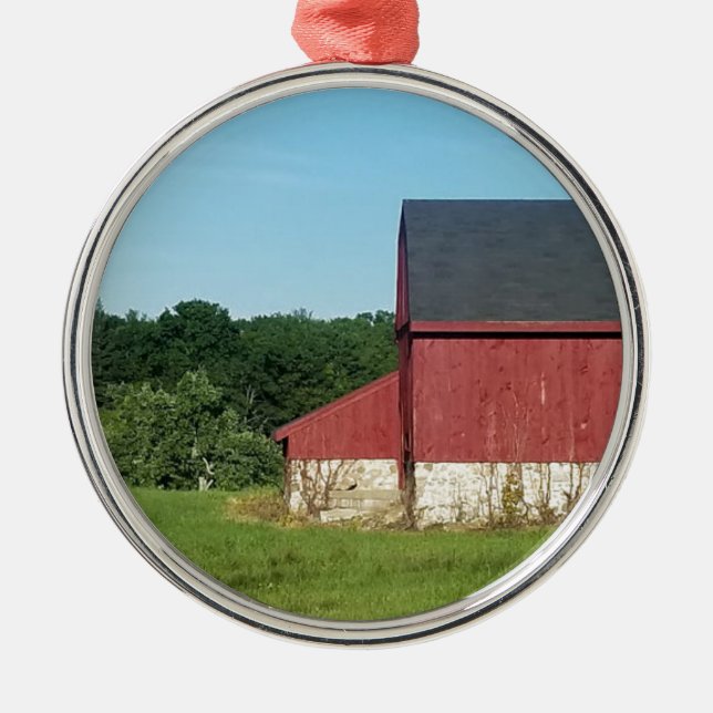 Land Barn Julgransprydnad Metall (Framsidan)