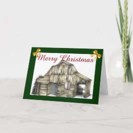Land Barn-julhälsningskort Helgkort