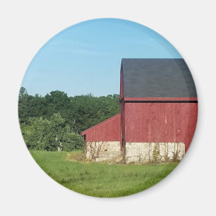 Land Barn Magnet