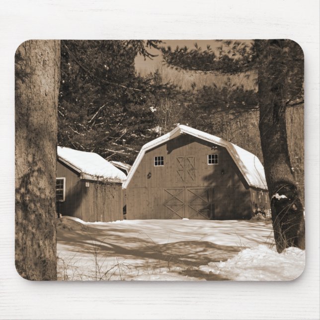 Land Barn Mousepad Musmatta (Framsidan)
