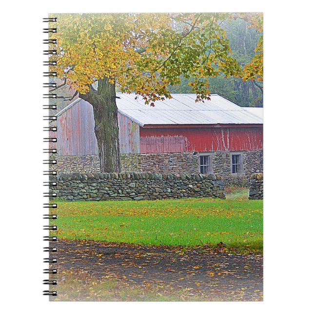 Land Barn Notebook Anteckningsbok Med Spiral (Framsidan)