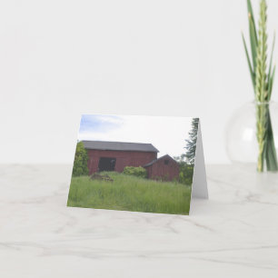 Land Barn Notecard Kort