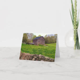 Land Barn Notecard Kort