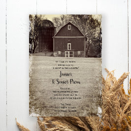 Land Barn Party Junior / Senior Prom Inbjudningar