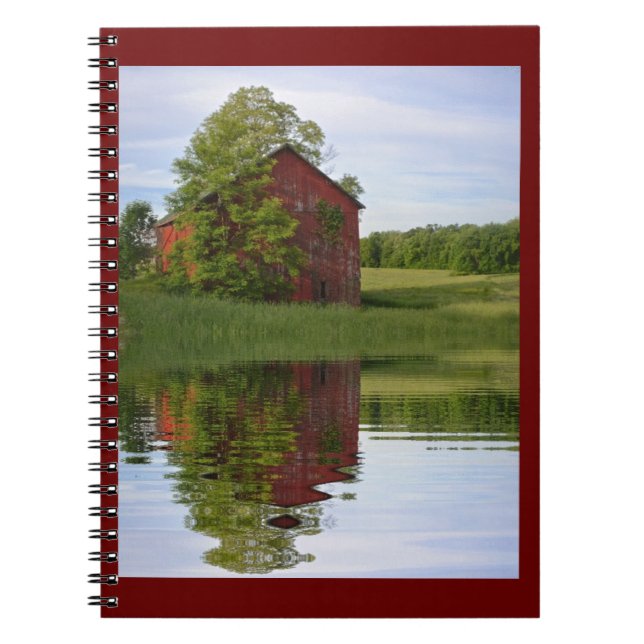 Land Barn-reflektioner Anteckningsbok Med Spiral (Framsidan)