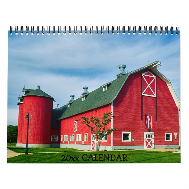 Land Barns Tractor Farms Kalender (Omslag)