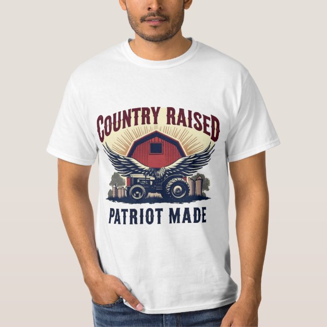 Land - bättre balans mellan energianvändning och e t shirt (Framsida)