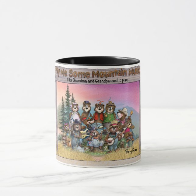 Land Bear Mountain Music Mugg (Center)
