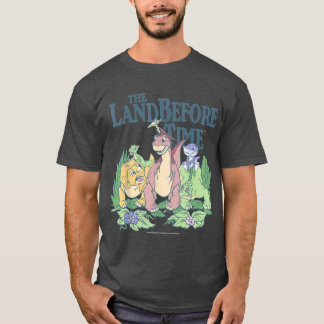Land Beforeime Pastel Dinosaur Vänner retro T Shirt