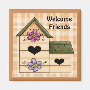 Land Birdhouse Fridge Magnet 4