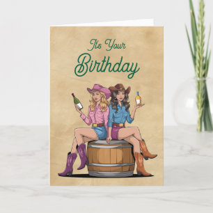 Land Birthday Card Helgkort