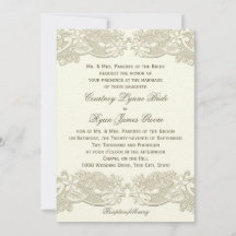 Land Blommigt Vintage Snöre Design Bröllop