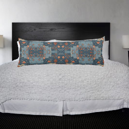 Land Blue Rust Rustic Farmhouse Kroppskudde