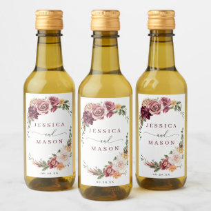 Land Boho Rustic Wedding Favors Mini Vinetikett
