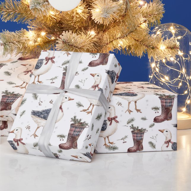 Land Boots Anka Jul Presentpapper (Helgdagar)