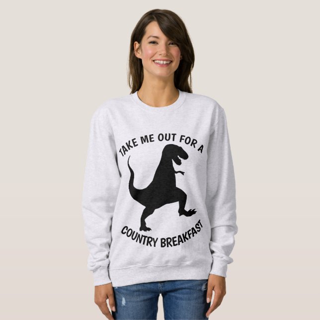 LAND BREAKFAST T-Shirts, Funny T Shirt (Hel framsida)