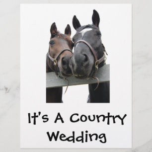 Land Bride och Groom Reklamblad