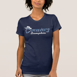 Land Bumpkin cowgirl denim och blommor top Tröja