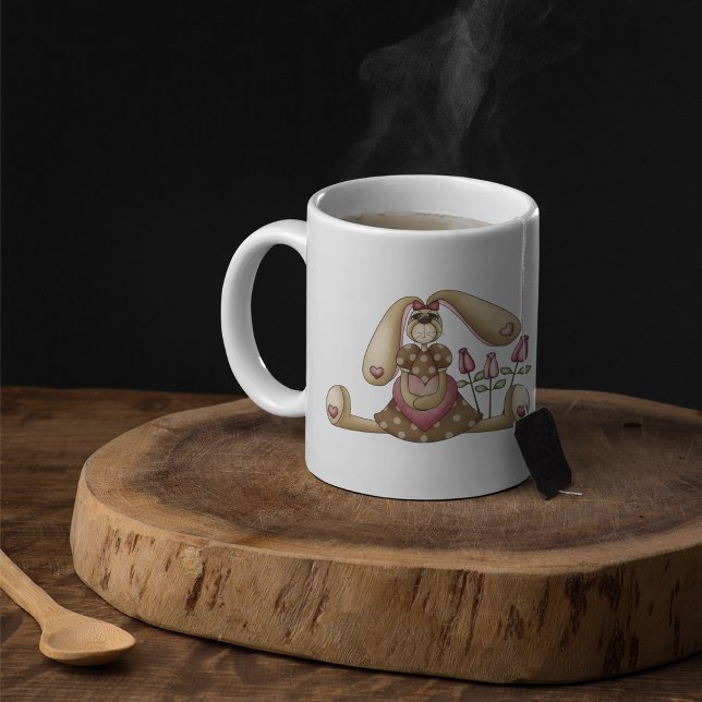 Land Bunny Coffee Mugg (Skapare uppladdad)