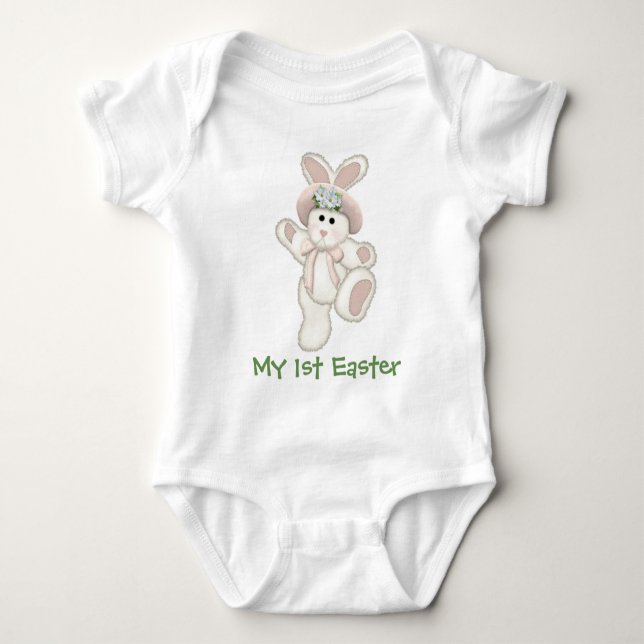 Land Bunny First Påsk Tee Shirt (Framsida)